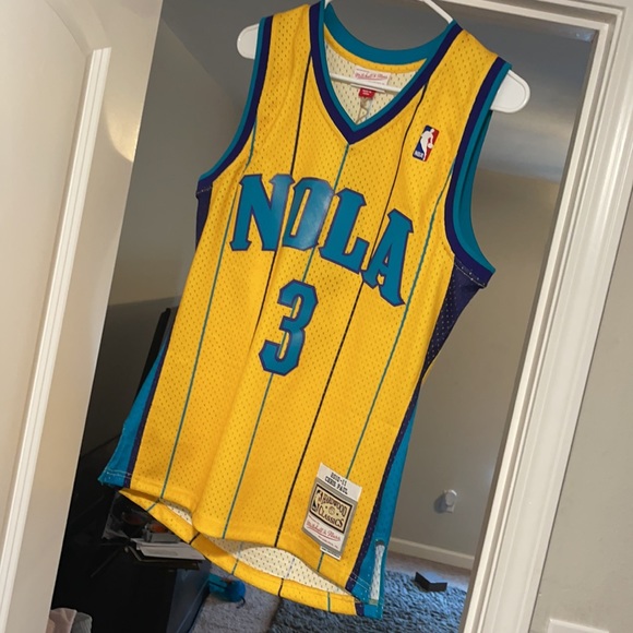 Vintage Chris Paul NOLA Mitchell & Ness Hardwood Classics jersey size small. - Picture 2 of 8